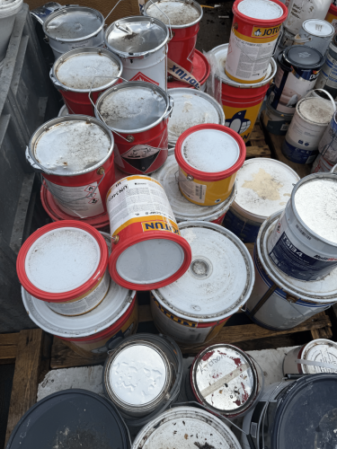 Paint-tins-collected